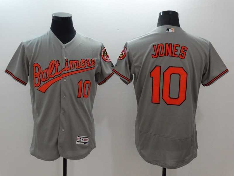 Baltimore Orioles #10 Adam Jones Gray 2016 Flexbase Authentic Collection Stitched Jersey,We sell and wholesale Baltimore Orioles #10 Adam Jones Gray 2016 Flexbase Authentic Collection Stitched Jersey on line form chian!